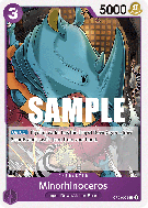 Carte One Piece Minorhinoceros OP03-069 C