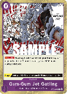Carte One Piece Gum-Gum Jet Gatling OP03-072 R