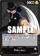 Carte One Piece Rob Lucci OP03-076 L