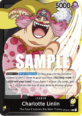 Carte One Piece Charlotte Linlin OP03-077 L