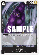 Carte One Piece Vergo OP03-079 UC