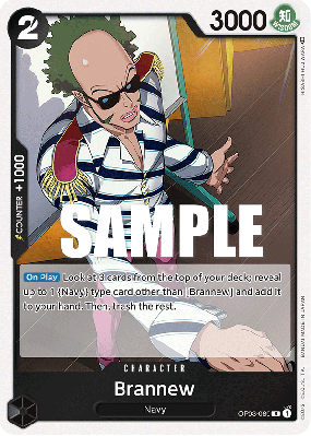 Carte One Piece Brannew OP03-089 R