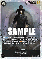 Carte One Piece Rob Lucci OP03-092 SR