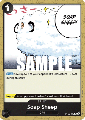 Carte One Piece Soap Sheep OP03-095 C