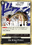 Carte One Piece Six King Pistol OP03-097 R