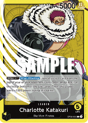 Carte One Piece Charlotte Katakuri OP03-099 L