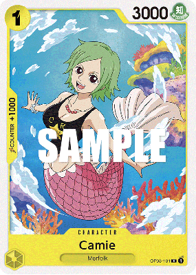 Carte One Piece Camie OP03-101 C