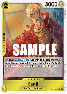 Carte One Piece Sanji OP03-102 R