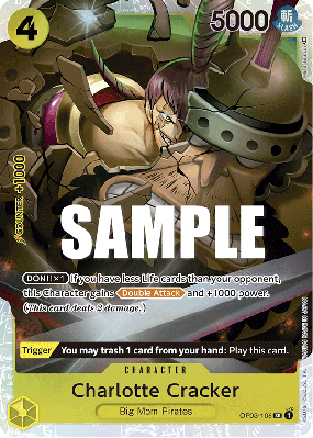 Carte One Piece Charlotte Cracker OP03-108 SR