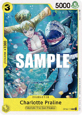 Carte One Piece Charlotte Praline OP03-111 C