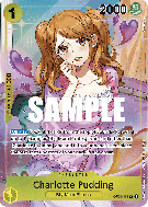 Carte One Piece Charlotte Pudding OP03-112 R ALT ART