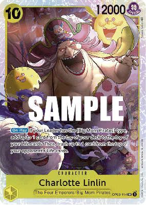 Carte One Piece Charlotte Linlin OP03-114 SR