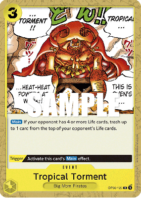 Carte One Piece Tropical Torment OP03-120 C