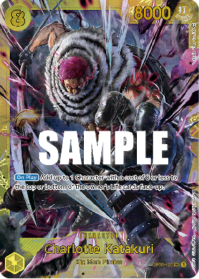 Carte One Piece Charlotte Katakuri OP03-123 SEC