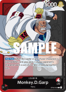 Carte One Piece Monkey D. Garp OP02-002 L