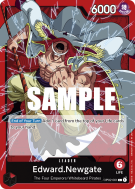 Carte One Piece Edward Newgate OP02-001 L