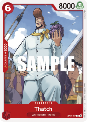 Carte One Piece Thatch OP02-007 C