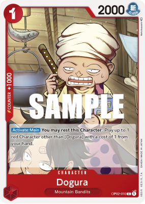 Carte One Piece Dogura OP02-010 C