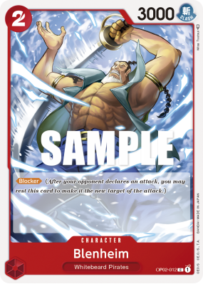 Carte One Piece Blenheim OP02-012 C