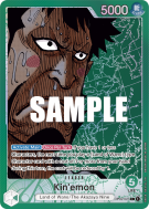 Carte One Piece Kin'emon OP02-025 L ALT ART