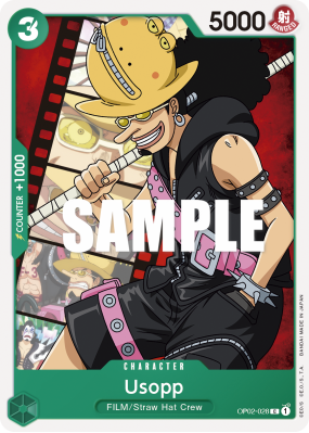 Carte One Piece Usopp OP02-028 C