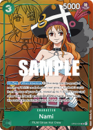 Carte One Piece Nami OP02-036 SR ALT ART