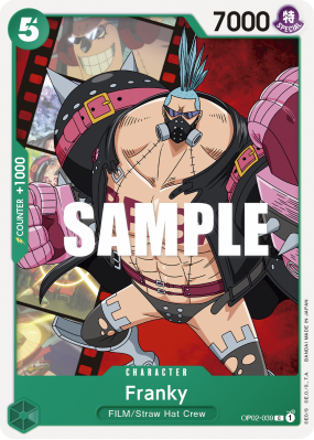 Carte One Piece Franky OP02-039 C