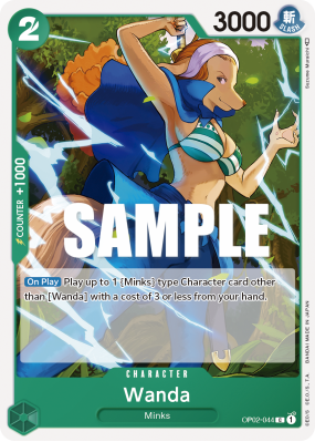 Carte One Piece Wanda OP02-044 C
