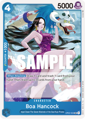 Carte One Piece Boa Hancock OP02-059 UC