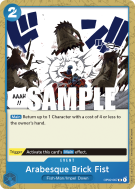 Carte One Piece Arabesque Brick Fist OP02-067 UC