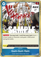 Carte One Piece Gum-Gum Rain OP02-068 R