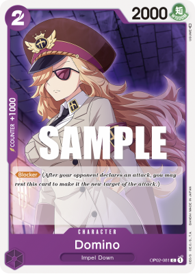 Carte One Piece Domino OP02-081 C