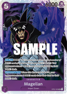 Carte One Piece Magellan OP02-085 SR