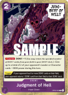 Carte One Piece Judgment of Hell OP02-089 R