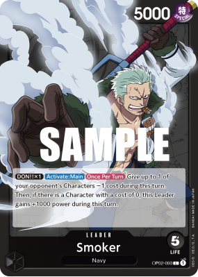 Carte One Piece Smoker OP02-093 L