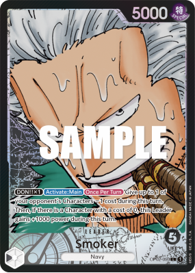 Carte One Piece Smoker OP02-093 L ALT ART