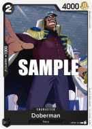 Carte One Piece Doberman OP02-107 C