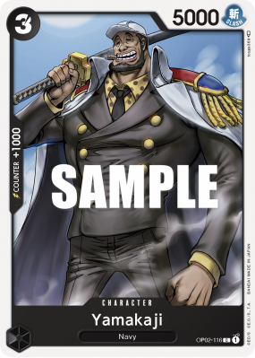 Carte One Piece Yamakaji OP02-116 C