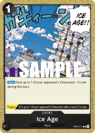 Carte One Piece Ice Age OP02-117 UC