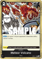 Carte One Piece Meteor Volcano OP02-119 R