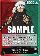 Carte One Piece Trafalgar Law OP01-002 L