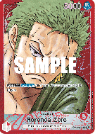 Carte One Piece Roronoa Zoro OP01-001 L ALT ART