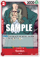 Carte One Piece Gordon OP01-011 UC