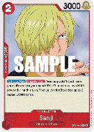 Carte One Piece Sanji OP01-013 R