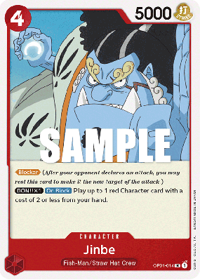 Carte One Piece Jinbe OP01-014 UC