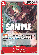 Carte One Piece Bartolomeo OP01-019 C