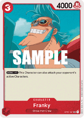 Carte One Piece Franky OP01-021 UC