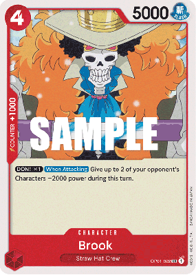 Carte One Piece Brook OP01-022 UC