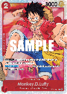 Carte One Piece Monkey D. Luffy OP01-024 SR