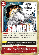 Carte One Piece Gum-Gum Fire-Fist Pistol Red Hawk OP01-026 R